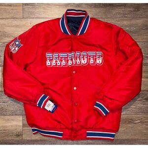 NWT Men's Reversible New England Patriots Starter Jacket - Large